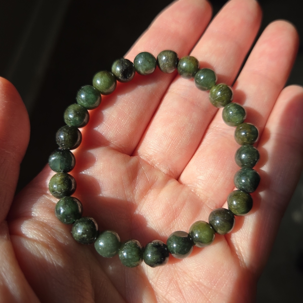 Jade Stretch Bracelet